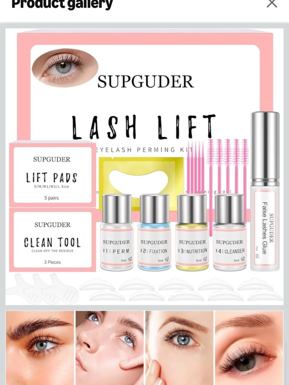 Lash Lift Kit – Complete Eyelash Perming Set